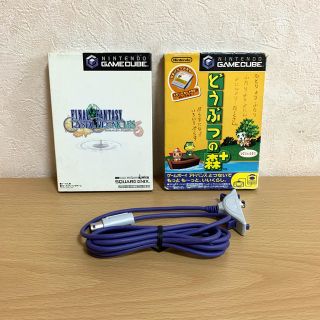 ニンテンドーゲームキューブ(ニンテンドーゲームキューブ)のGC クリスタルクロニクル どうぶつの森+(家庭用ゲームソフト)