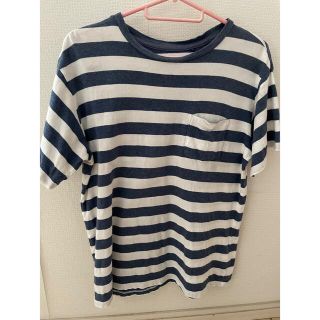 ユニクロ(UNIQLO)のUNIQLOボーダー半袖Tシャツ160(Tシャツ/カットソー)