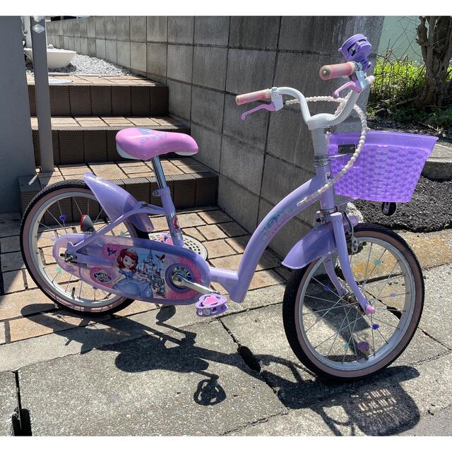 【引取可】小さなプリンセス ソフィア 自転車 18インチ スポーツ/アウトドアの自転車(自転車本体)の商品写真