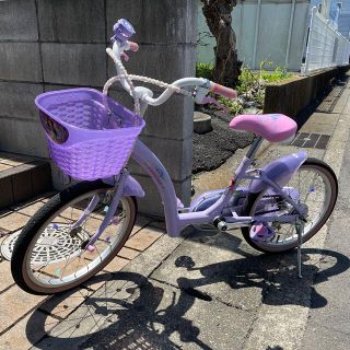 【引取可】小さなプリンセス ソフィア 自転車 18インチ(自転車本体)