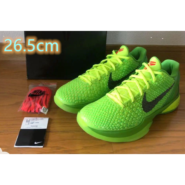 ☆安心の定価販売☆】 NIKE - NIKE KOBE 6 PROTRO VI GRINCH グリンチ