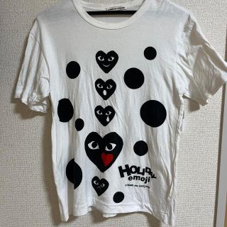 PLAY COMMEdesGARCONS　holidayemoji　Tシャツ