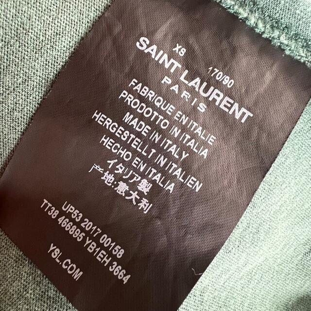 Saint Laurent(サンローラン)のサンローラン　半袖　Tシャツ　XS メンズのトップス(Tシャツ/カットソー(半袖/袖なし))の商品写真