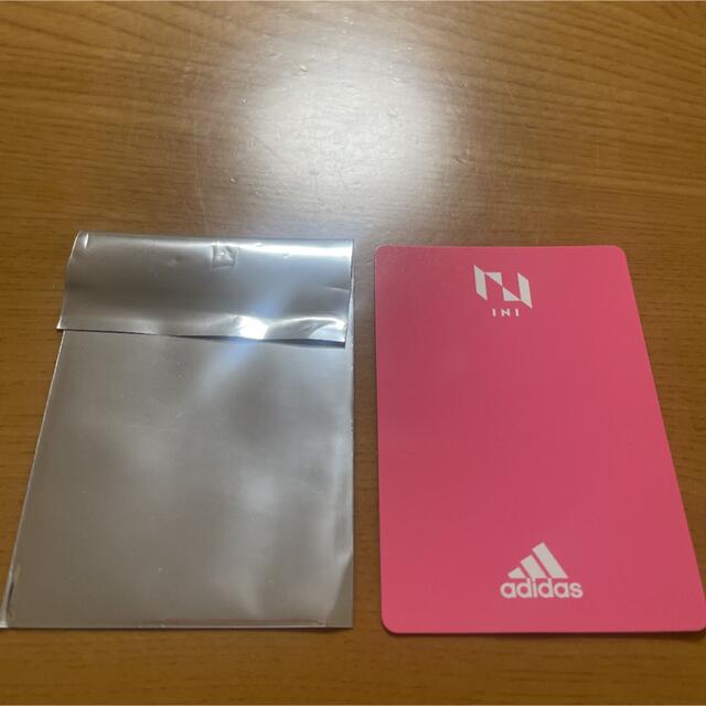 adidas(アディダス)のINI 佐野雄大　トレカ  エンタメ/ホビーのタレントグッズ(アイドルグッズ)の商品写真