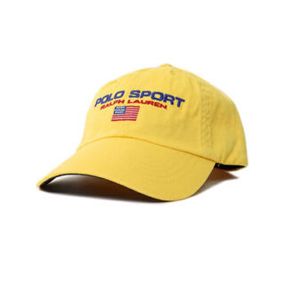 polo sport キャップ イエロー