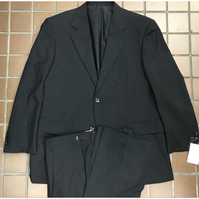 最安値✨メンズ　ダブルスーツ　セットアップ　喪服　礼服　AB7  XL ブラック