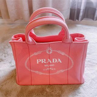 格安最安値 PRADA PRADAピンクチェックカナパM♥︎の通販 by ふりーだ