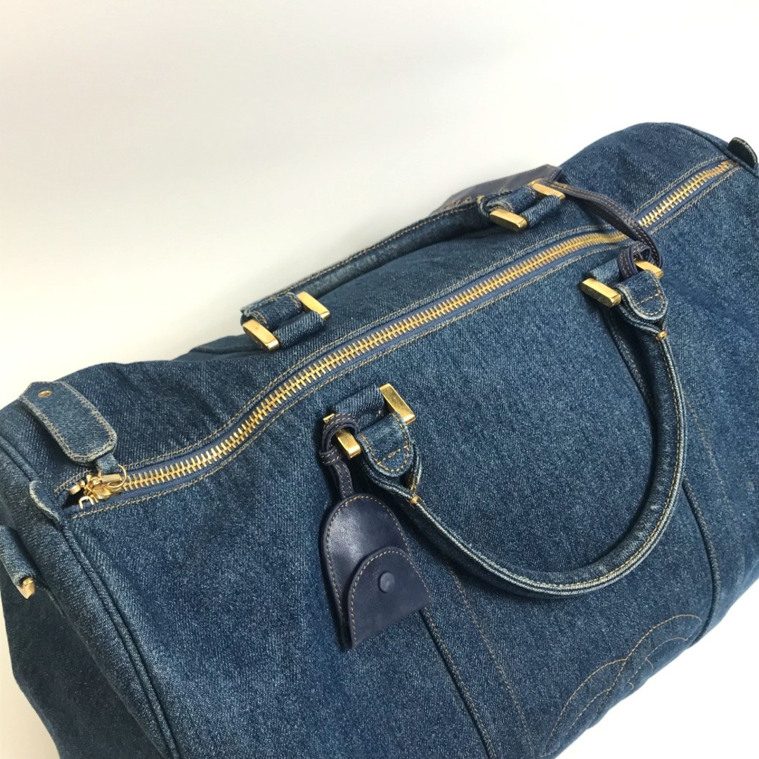 CHANEL - シャネル CHANEL デニム CC ココマーク カバン トラベル