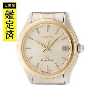 グランドセイコー(Grand Seiko)のグランドセイコー　SBGX002　YG/SS　シルバー文字盤【436】(腕時計(アナログ))