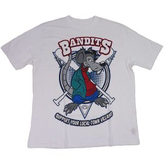 ノックアウト(KNOCKOUT)のノックアウト BANDITS クルーネック 半袖 Tシャツ ホワイト L(Tシャツ/カットソー(半袖/袖なし))