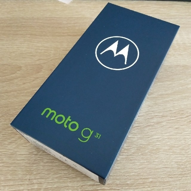 【新品・未開封】motorola モトローラ g31 ベイビーブルー