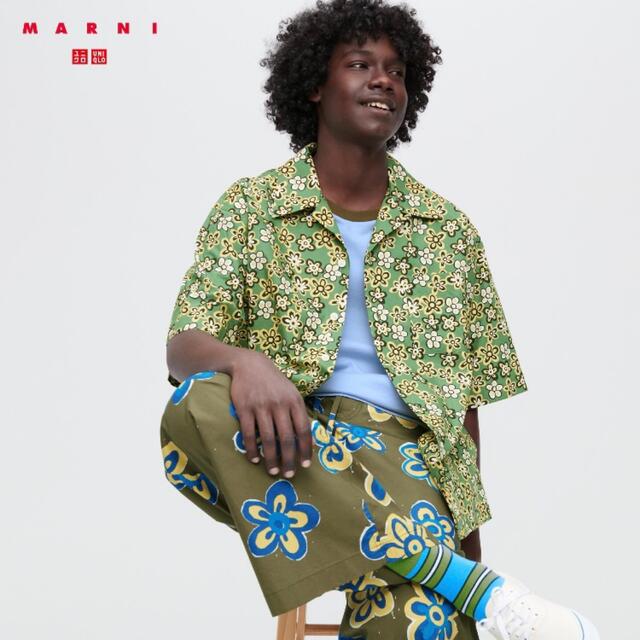 Marni(マルニ)のオーバーサイズオープンカラーシャツ　マルニ　ユニクロ メンズのトップス(シャツ)の商品写真
