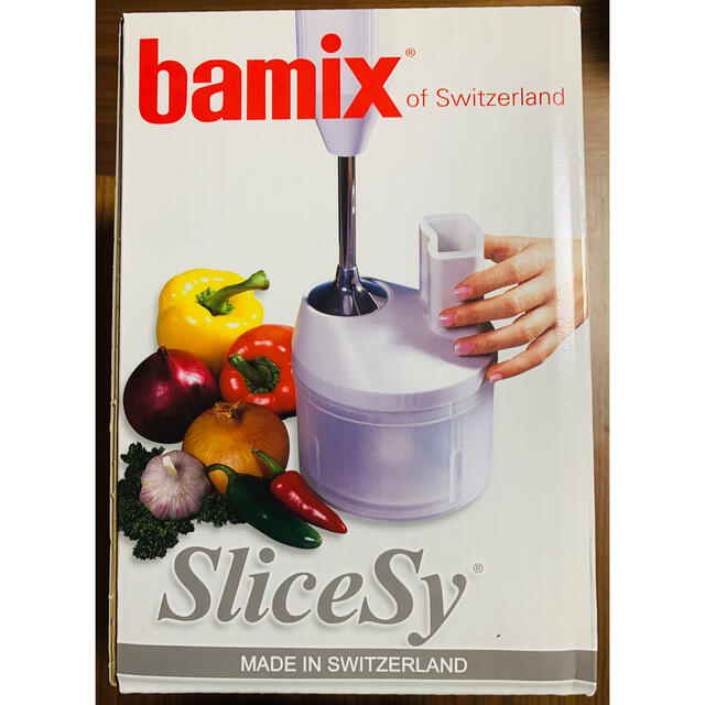 バーミックス Bamix 専用アタッチメント スライシー+ディスク2.4 ミンチ