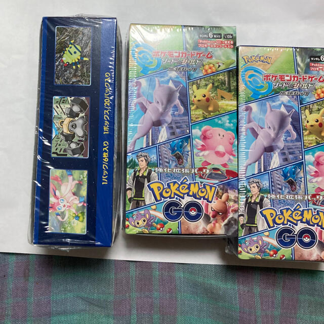 ポケモンGO 3BOX プロモカード付き