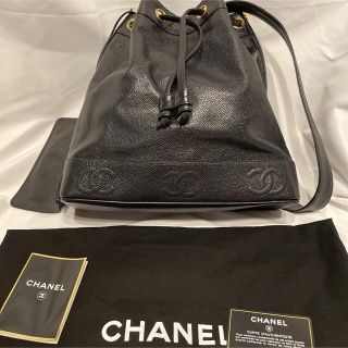 シャネル(CHANEL)の極美品 シャネル トリプルココ ショルダーバッグ斜め掛け (ショルダーバッグ)