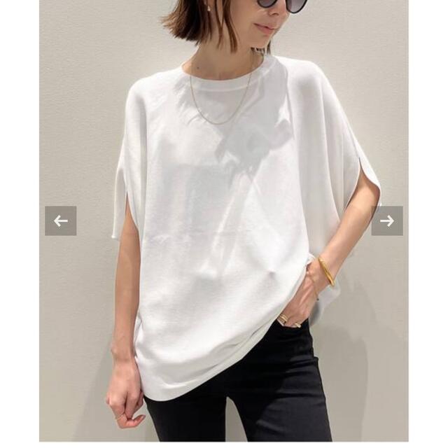 L'Appartement Short sleeve Knit Pullover