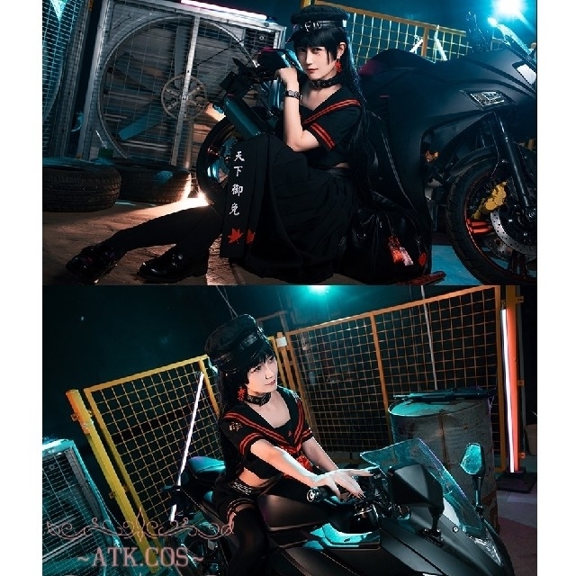 R⑫3 陰陽師 鬼女 紅葉 もみじ コスプレ 決戦平安京 不良 制服 R⑫3 陰陽師 鬼女 紅葉 もみじ コスプレ 決戦平安京 不良 制服