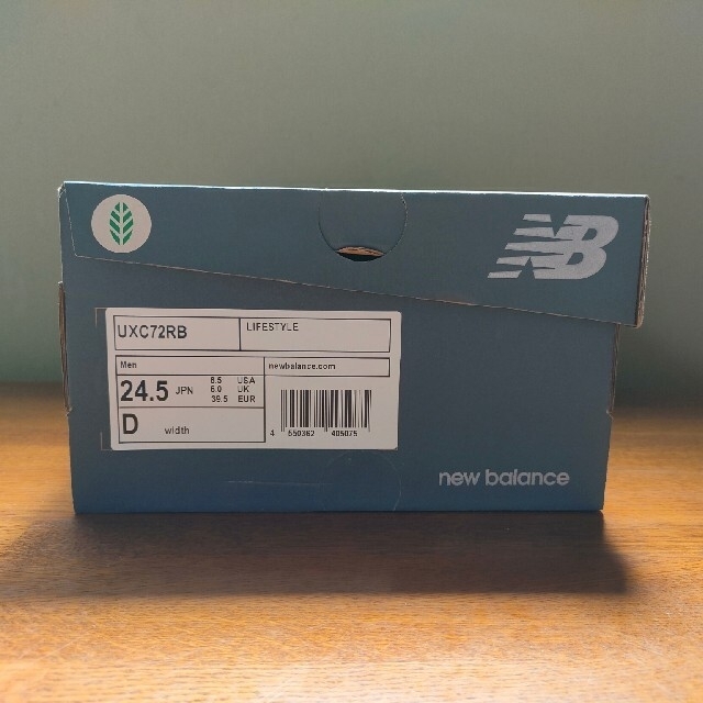 New Balance(ニューバランス)の★希少！【新品未使用】ニューバランス UXC72RB 24.5cm WHITE レディースの靴/シューズ(スニーカー)の商品写真