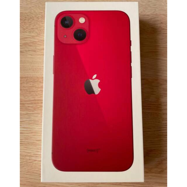 Apple - iPhone 13 RED 128 gb SIMフリーの通販 by ケイジ's shop