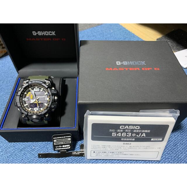 G-SHOCK マッドマスター GWG-1000-1A3JF