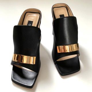 Sergio Rossi - 訳あり 新品/35 セルジオ ロッシ sr1 ヒール サンダル