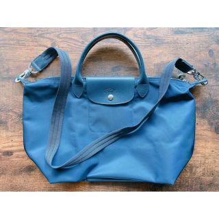 ロンシャン(LONGCHAMP)のロンシャン♡ プリアージュ　トートバッグ　ショルダーバッグ　ネイビー　(トートバッグ)