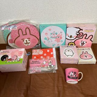 カナヘイ ピスケとうさぎ キッチン用品セット＋USBアダプター(キャラクターグッズ)