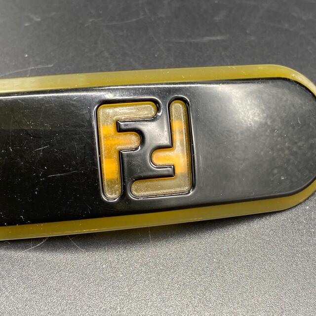 FENDI - FENDI フェンディ ヘアアクセサリー バレッタ ブラウンの通販