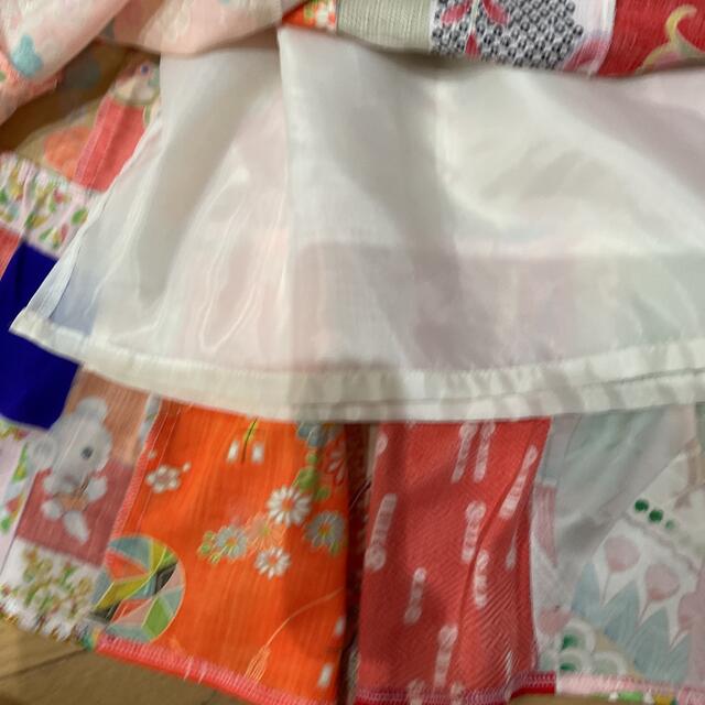 昭和レトロ ティアードスカート 子供着物リメイクの通販 by 凛子りんご ...