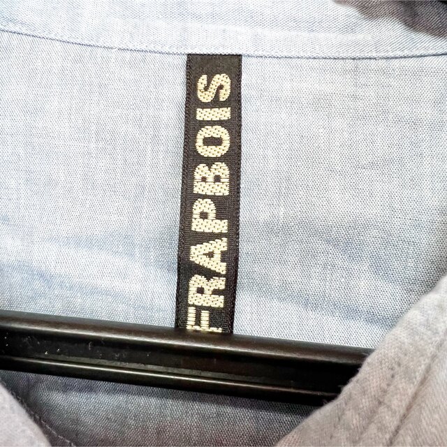 FRAPBOIS(フラボア)の希少★FRAPBOIS フラボア フリンジ ペイズリー柄 ドット柄 長袖シャツ メンズのトップス(シャツ)の商品写真