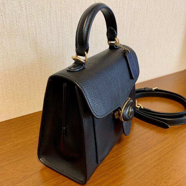 COACH(コーチ)の新品・未使用♡ COACH タビー トップハンドル 20 ブラス ブラック レディースのバッグ(ショルダーバッグ)の商品写真