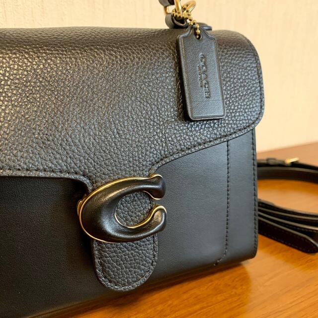 COACH(コーチ)の新品・未使用♡ COACH タビー トップハンドル 20 ブラス ブラック レディースのバッグ(ショルダーバッグ)の商品写真