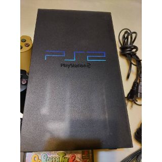 【動作確認済】PS2  SCPH-50000 セット Y01-75(家庭用ゲーム機本体)