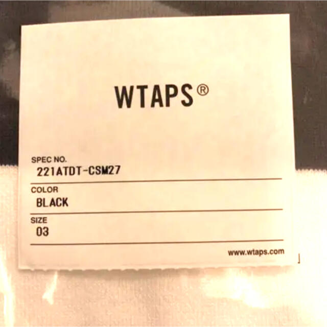 ラージ W)taps - wtaps LANE SS TEE ボーダー TEE Tシャツの通販 by アウトレット大阪 M BLACK 新品未使用 WTAPS/LANE/SS Tシャツ/カットソー(半袖/袖なし)