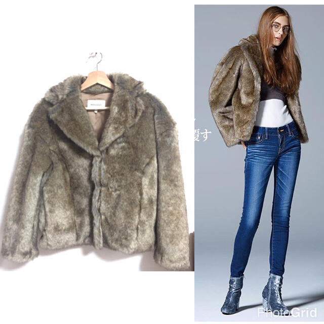 お値下げ中！moussy ★ short fake fur coat