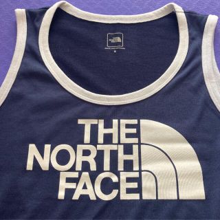 ザノースフェイス(THE NORTH FACE)のノースフェイス　タンクトップ　ネイビー(タンクトップ)