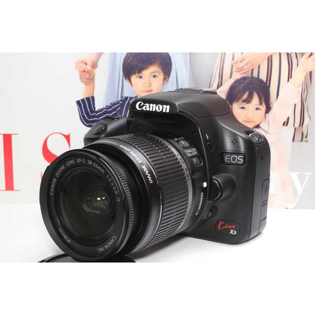 ❤️高画質ムービー一眼レフ❤️Canon EOS Kiss X3 レンズキット-