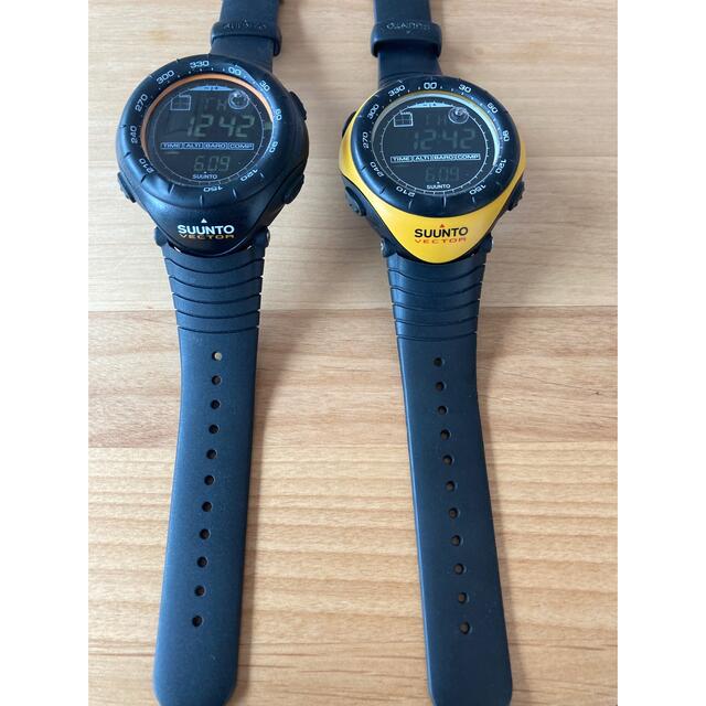 気圧計【廃盤品】スント ベクター suunto vector 人気のイエロー 