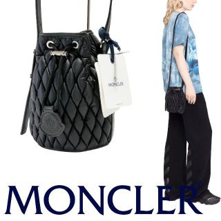 モンクレール(MONCLER)のレディース 新品 Moncler FUN DRAWSTRING ショルダーバッグ(ショルダーバッグ)