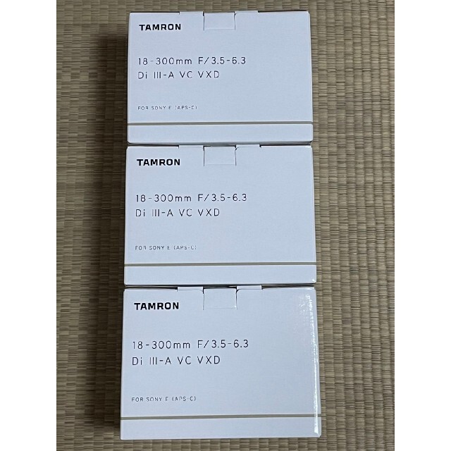 TAMRON - 【新品未開封】3台　タムロン 18-300mm F Di Model b061