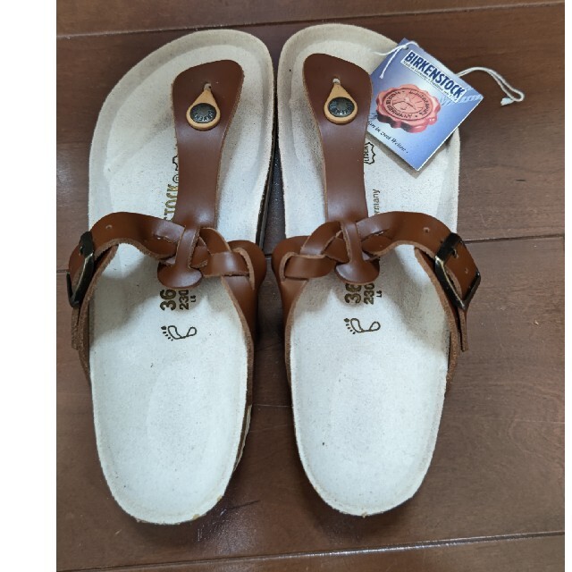 BIRKENSTOCK(ビルケンシュトック)のビルケンシュトック36新品未使用箱タグLuxorルクソールBIRKENSTOCK レディースの靴/シューズ(サンダル)の商品写真