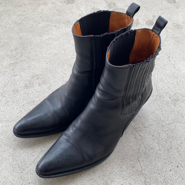 ART VINTAGE(アートヴィンテージ)のUSED heel boots メンズの靴/シューズ(ブーツ)の商品写真