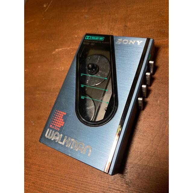 SONY WALKMAN WM-30 カセットウォークマン動作品ポータブルプレーヤー