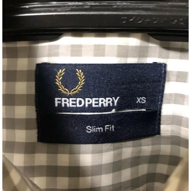FRED PERRY(フレッドペリー)の送料込❗️fred perry フレッドペリー ギンガムチェック シャツ メンズのトップス(シャツ)の商品写真