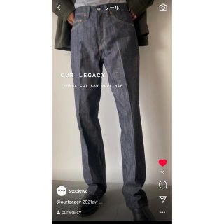 アクネ(ACNE)のour legacy 21aw denim(デニム/ジーンズ)