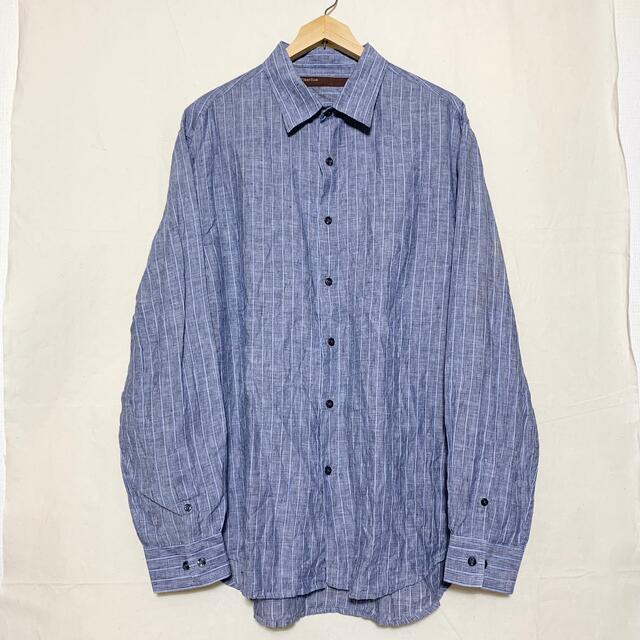 PERRY ELLIS - PerryEllis(USA)ビンテージストライプリネン PERRY ELLIS - PerryEllis(USA)ビンテージストライプリネン