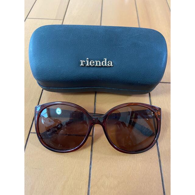 rienda(リエンダ)のリエンダ　UVサングラス レディースのファッション小物(サングラス/メガネ)の商品写真