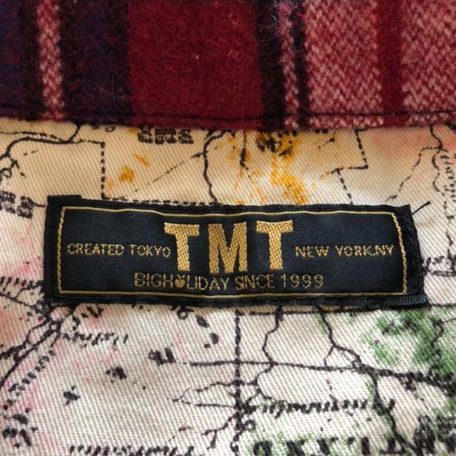 TMT(ティーエムティー)の美品 TMT CPO チェックジャケット サイズM メンズのジャケット/アウター(ブルゾン)の商品写真