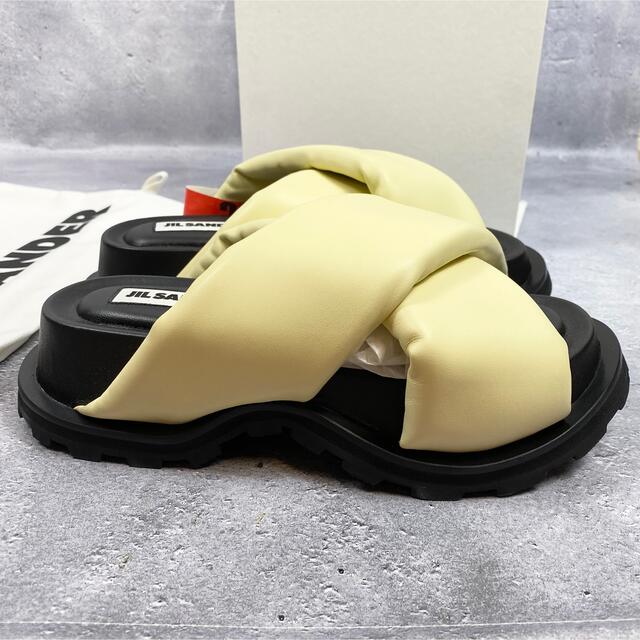 Jil Sander - 【新品】JIL SANDER クロスストラップ サンダル ジル