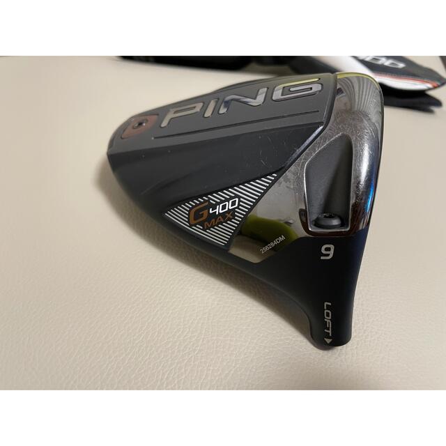 ping g400 max 9° ヘッドのみ ping g400 max 9° ヘッドのみ